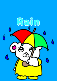 It is a bear and chic rain3