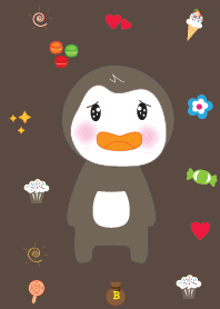 Cute penguin theme v.6