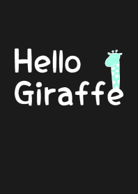 Hello Giraffe white 9