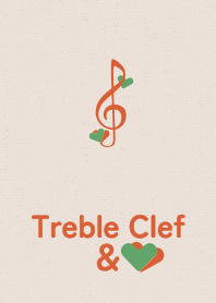 Treble Clef&heart carrot