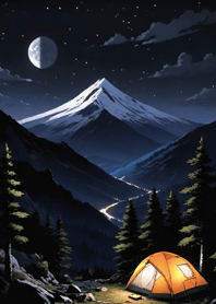 Bright Moon and Dawn FB9b9a