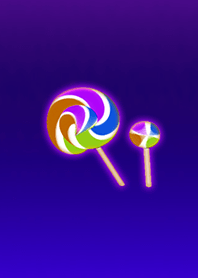 Purple Orange Candy