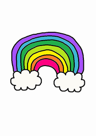 (Happy colorful rainbow theme)