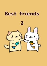 cute cat and rabbit theme 2