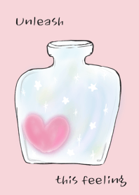 heart bottle