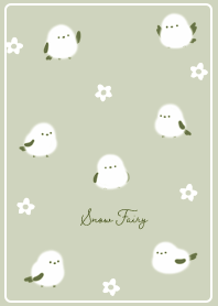 green Happy Long-tailed Tit 02_2