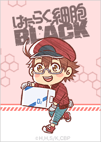 はたらく細胞black 赤血球 2153 Ver Line 着せかえ Line Store