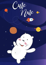 Cute Nate Space Bear