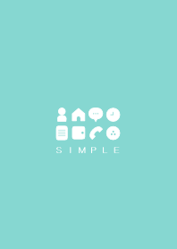 SIMPLE(mint green)V.321b