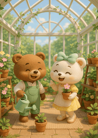 Warm Greenhouse Plant Time