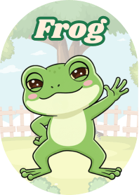 呆萌青蛙可愛日常 (Purple 05)