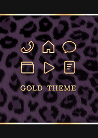 GOLD x PANTHER PATTERN - 01 F-07