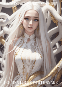 Golden White Snake of Luck 4