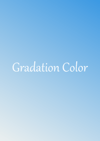Gradation Color *Blue*