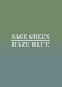 Sage Green & Haze Blue Theme