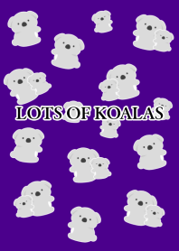 LOTS OF KOALAS-DEEP PURPLE