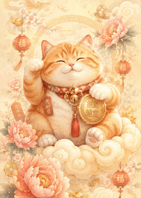 Lucky Fortune Cat Yellow