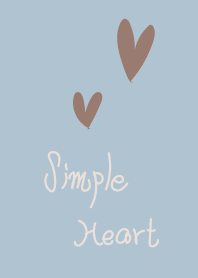 Chocolate brown heart g