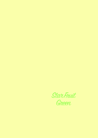 -Star Fruit Green-