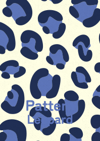 Pattern Leopard Navy blue