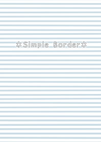Simple Border Blue