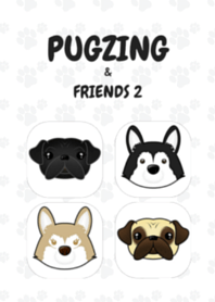 PUGZING&FRIENDS 2