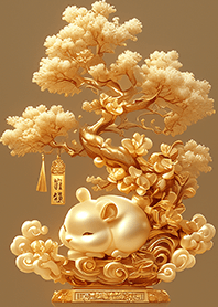 ⭐️黃金鼠發財樹❤️