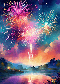 Beautiful Fireworks Theme#579