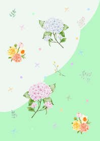 Little Flowers | Green.1w