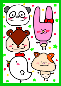 絵がヘタな人が描いたシンプルな動物たち9