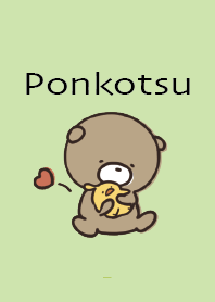 Yellow Green : Bear's Ponkotsu Feelings
