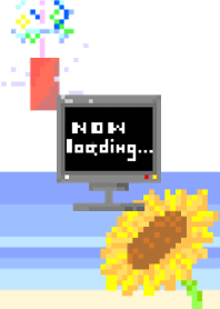 Pixel Art Theme for summer