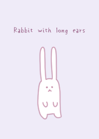 Rabbit with long ears2