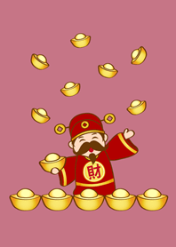 เทพเจ้าแห่งความมั่งคั่ง(กุหลาบสีชมพู)