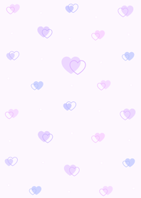purple heart pattern