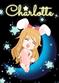 Charlotte is bunny girl on Blue Moon