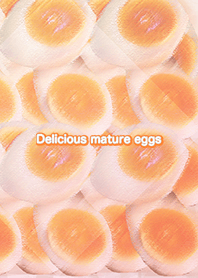 Delicious mature eggs