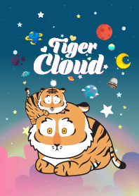 Fat Tiger Cloud Night Blue