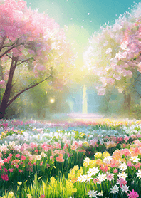 Beautiful real scenery(Spring-814)