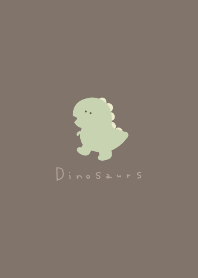 dinosaur simple brown