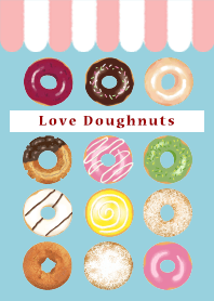 Love Doughnuts-ドーナツ大好き