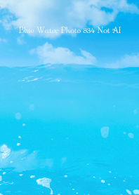 Blue Water Photo 834 Not AI