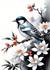 Flower, Bird, Eagle WIBV9