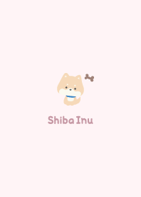 柴犬3骨[ピンク2]