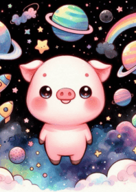Cute little pig galaxy no.11