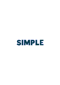 SIMPLE-ONE COLOR- THEME 8