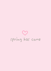Spring Color*light-pink