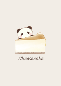 Cheesecake and Panda -brown-