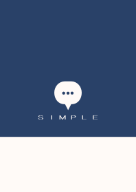 SIMPLE(beige blue)V.1500b