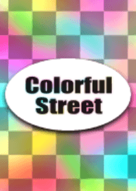 Colorful street theme